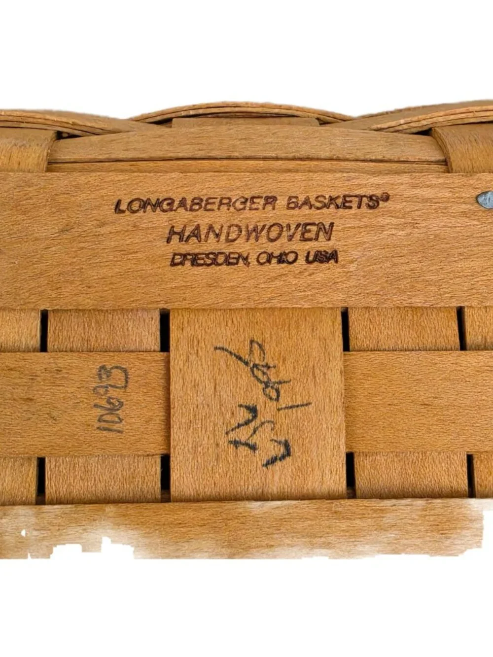 Vintage 1996 Longaberger Collectors Club Charter Member Basket Combo 97-03